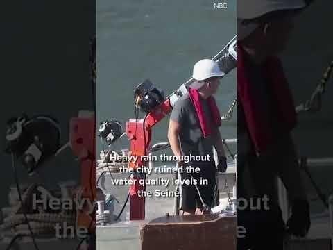 Pollution in Seine River cancels day 2 of Paris Olympics activities