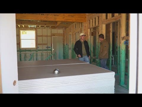 Former firefighters build homes and hope in North Texas