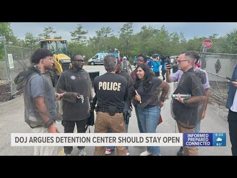 Justice Department responds to lawsuit to halt 'Alligator Alcatraz,' lawmakers denied entry into fac