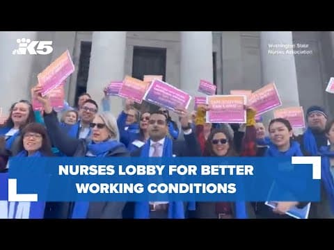 Nurses lobby for better working conditions
