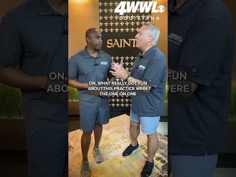 Day 7 of #SaintsCamp Spencer Rattler showed flashes but tossed a deep-ball INT to Quincy Riley