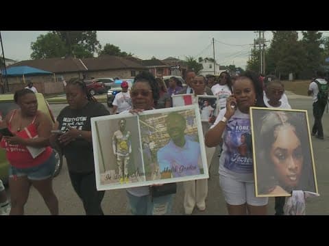NOPD, Community Honor Homicide Victims in Remembrance Walk