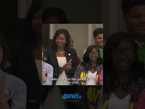 NOLA Public Schools graduates with perfect attendance got the chance to win a brand-new car