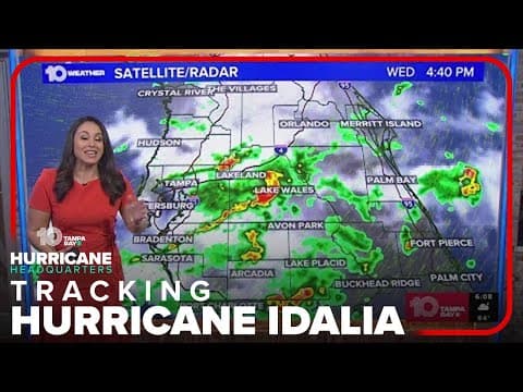 Tracking the Tropics: Scattered rain bands and breezy winds tonight