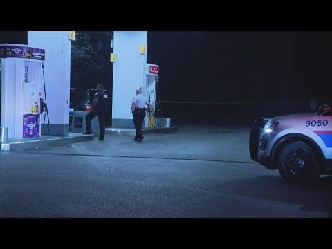 Man stabbed in Columbus gas station parking lot