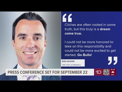 Rob Higgins named USF’s first CEO of Athletics