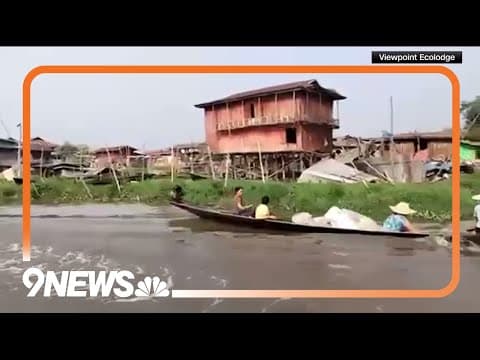 Houses Destroyed as Myanmar Recovery Begins: More than 2,000 Dead in Earthquake