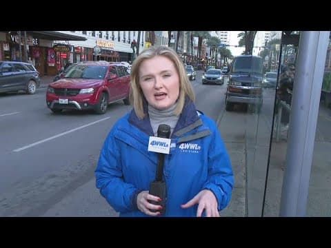 Security is elevated on Bourbon Street
