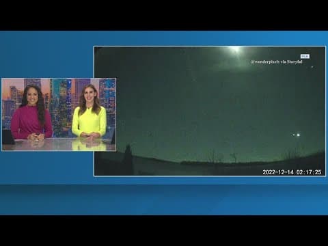 First meteor shower of the year peaks in Texas Wednesday night