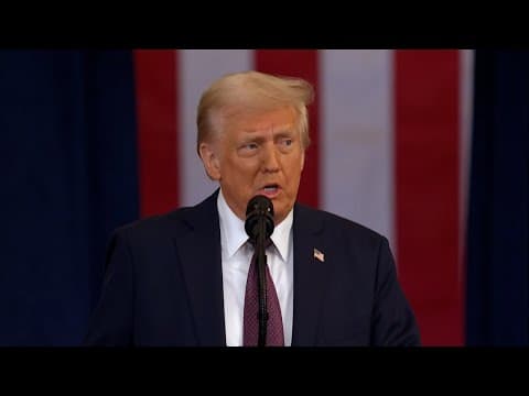 President Donald Trump inauguration speech: U.S. faces 'crisis of trust'