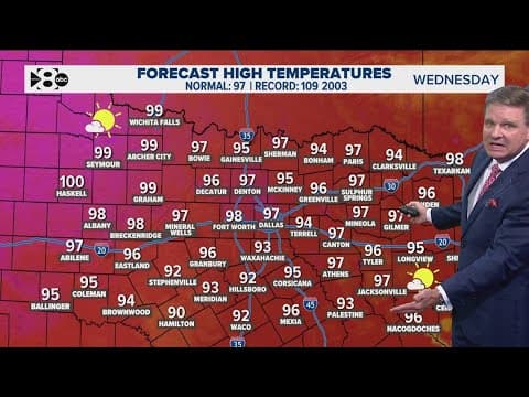 DFW Weather: Lightning and its 'green effect' on grass, warming temps in North Texas