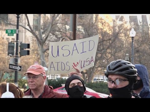 Protests outside the Office of Personal Management