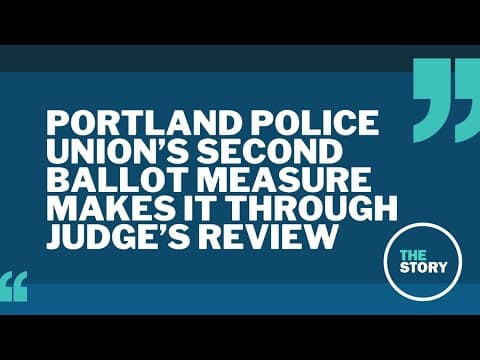 Judge tweaks Portland police union's oversight ballot measure title