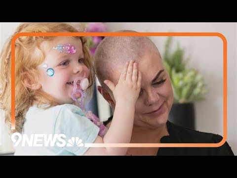 'Cause I just love my mom' | 4-year-old helps support mom through cancer treatments