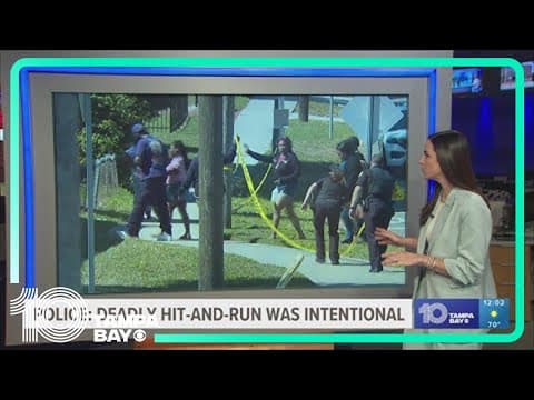 St. Pete police say deadly-hit-and run was intentional