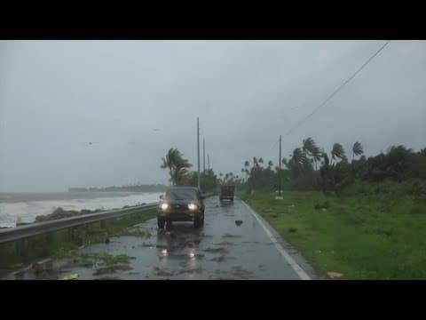 Puerto Rico hit hard by Hurricane Ernesto