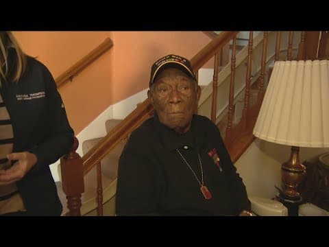 Home makeover for 101-year-old World War II Veteran
