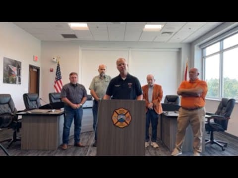 Walton County officials discuss details of shark attacks