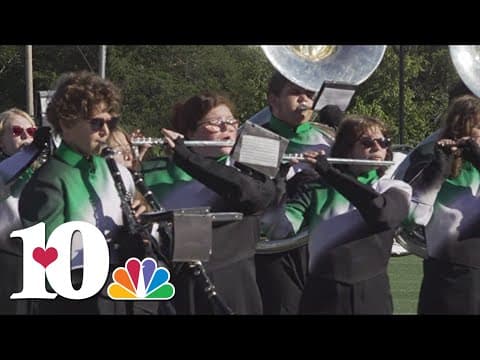 10Tailgate: Band performs at Carter ahead of Gibbs matchup