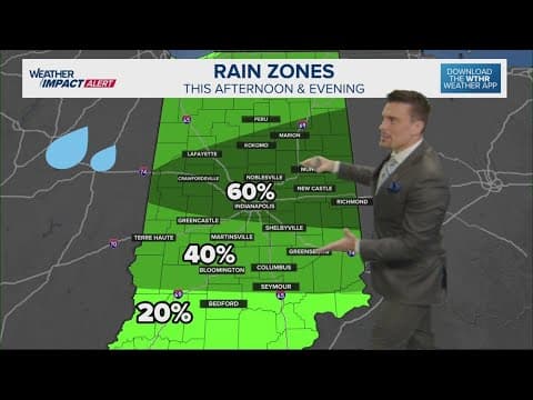 Front to bring scattered downpours over a hot and steamy Indiana Friday | Morning Update