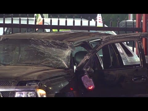 HPD: Driver ejected after chase with truck ends in rollover crash in north Houston