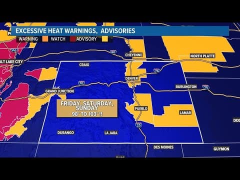 Denver opening cooling centers