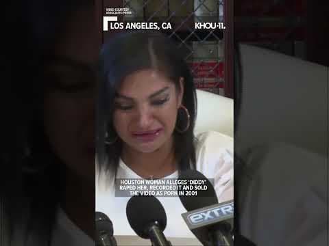 Woman says 'Diddy' raped her and threatened her multiple times if she reported it. #shorts