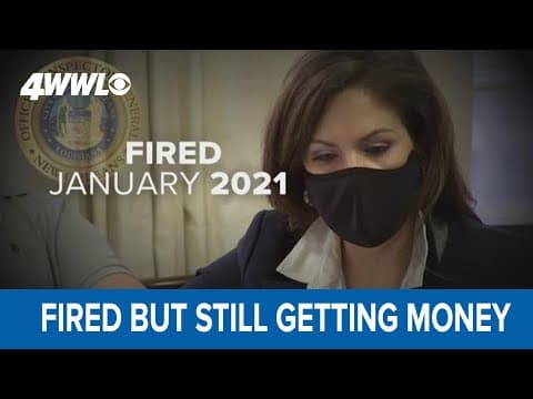 Why did a fired Sheriff's assistant continue collecting checks?