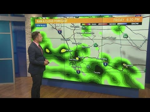 Tracking Tropical Storm Kay | High winds, rain for San Diego County