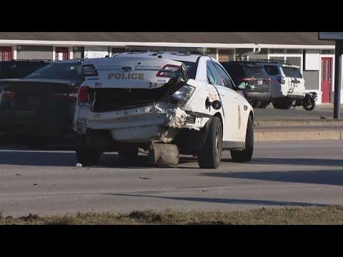 IMPD officer involved in crash near US 31 on Indy's south side