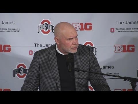 Jim Knowles postgame interview | Ohio State-Michigan