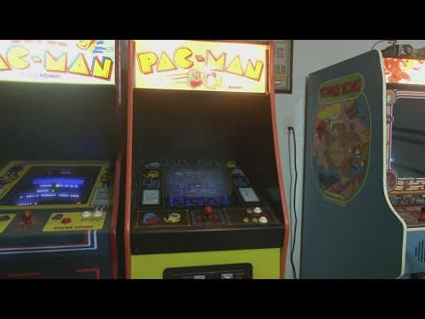 Arcade games-lover gives broken machines a new life