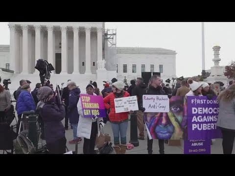 Supreme Court case weighs gender-affirming care for trans kids