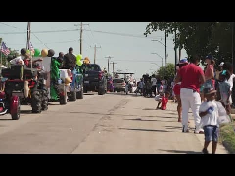 Como Day Parade in Fort Worth