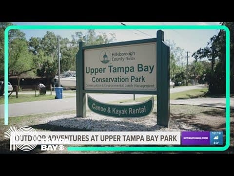 Checking out outdoor adventures at Upper Tampa Bay Conservation Park