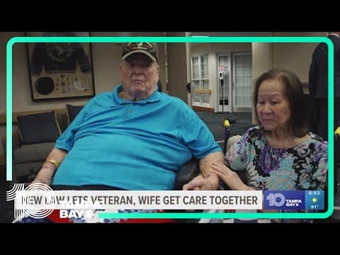 New Florida law will let veterans and spouses receive care together at veterans' nursing homes
