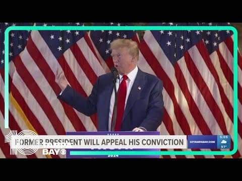 President Trump will appeal his conviction