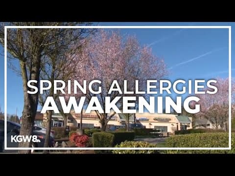 Early allergy season hits Portland area