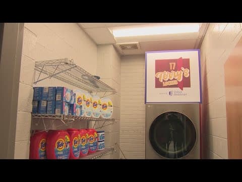 Terry McLaurin opens 'Terry's Locker' in Alexandria school. Here's a look inside