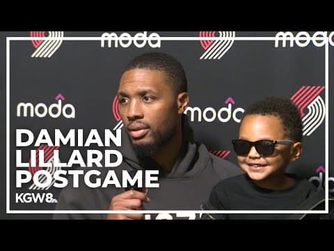 'Just hooping again': Blazers' Damian Lillard on first game post-surgery