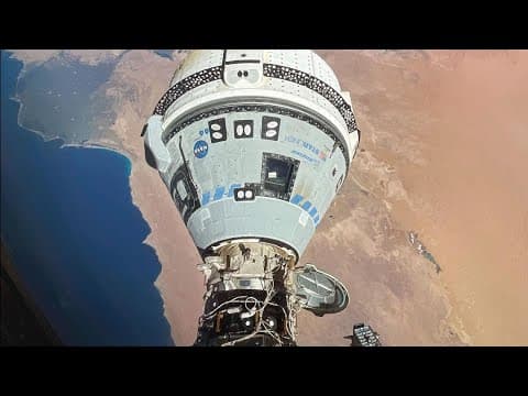 LIVE: NASA gives update on Boeing astronauts still on ISS since June