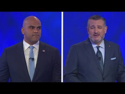 The Texas Debate: Allred and Cruz spar over immigration, abortion and the economy
