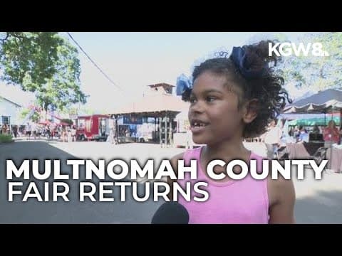 119th Multnomah County Fair returns to Portland