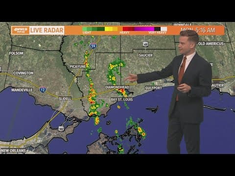 Weather: Rain around for your Labor Day