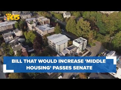 Bill that would increase 'middle housing' options passes Senate