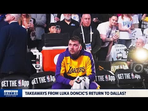 Revisiting Luka Doncic's return to Dallas, Mavs play-in chances | Ultimate Dallas Sports Show