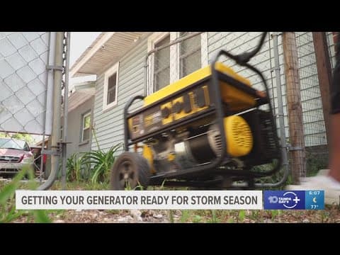 Tips for getting your generator ready for storm season