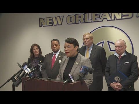 Mayor Cantrell gives update on Super Bowl and Mardi Gras safety