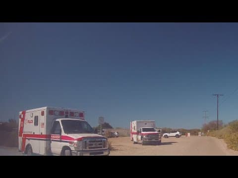 Two injured in border wall falls over the weekend