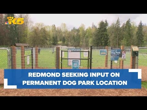 Redmond opens first pop-up dog park